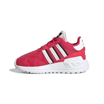 Adidas LA Trainer Lite EL I Power Розовые детские кроссовки Cloud-White Core-Black FW0587