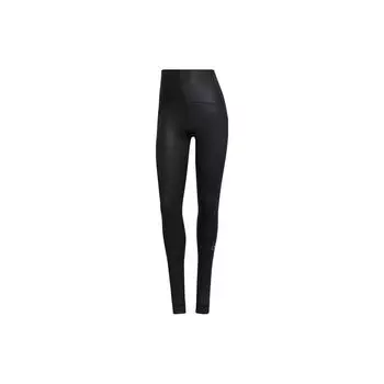 Adidas Однотонные Леггинсы для Йоги Женские Леггинсы Черные HD9063 XS