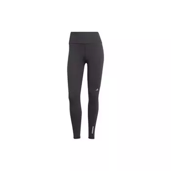 Adidas Леггинсы Ultimate Running 7/8 с однотонным логотипом женские черные HY2909 M