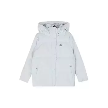 Adidas Легкая куртка с капюшоном, женские куртки, светло-голубые EH3983 XXL