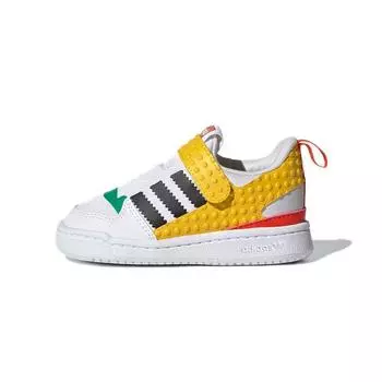 Adidas LEGO x Forum 360 I White Equipment Желтые детские кроссовки Cloud-White Core-Black Q46515 26