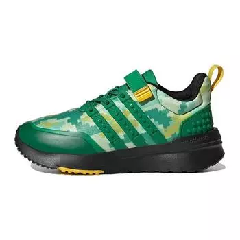 Adidas LEGO x Racer TR21 EL Little Kid Digi Camo — зеленые детские кроссовки Core-черный HQ1325 38