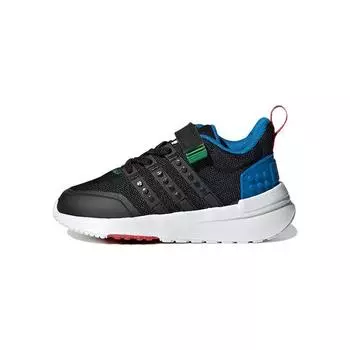 Adidas LEGO x Racer TR21 I Black Shock Blue Детские кроссовки Core-Black HQ1319