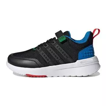 Adidas LEGO x Racer TR21 J Black Shock Blue Детские кроссовки Core-Black HQ1314 28