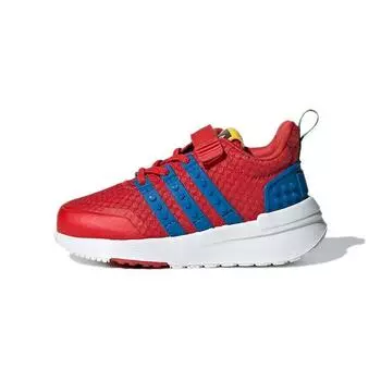 Adidas LEGO x Racer TR I Red Shock Blue Детские кроссовки Cloud-White GX3222