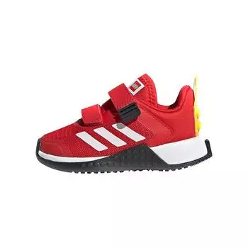 Adidas LEGO x Sport Infant Красные Черные Детские Кроссовки Cloud-White Eqt-Yellow FX2877