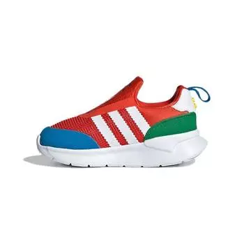 Adidas LEGO x ZX 360 Infant Bold Orange Детские кроссовки Cloud-White Shock-Blue FX4959 25