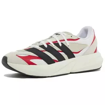 adidas Lightblaze Молочно-белый Черный Алый Мужские Кроссовки Кремовый Основной-черный Лучший-алый JQ9967 40
