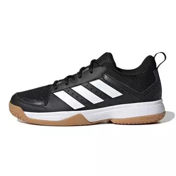 Adidas Ligra 7 Indoor Core Черный Облачно-белый (GS) Детские кроссовки FZ4681 37