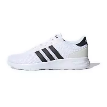 Adidas Lite Racer Белые Черные Мужские Кроссовки FX3484