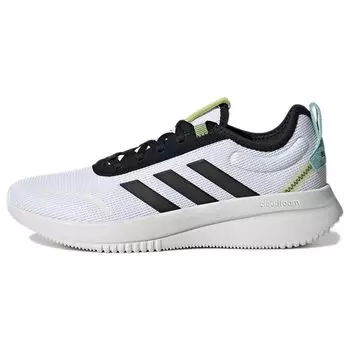 Adidas Lite Racer Rebold White Black Мужские кроссовки Footwear-White Core-Black Semi-Solar-Slime GZ0354 44