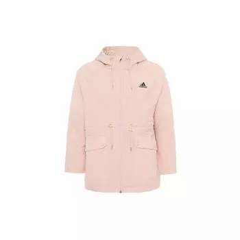 Adidas Logo Hooded Jacket Женские куртки Розовый H07386 XL