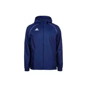 Adidas Logo Print Hooded Jacket Мужские куртки Синий CV3694 L