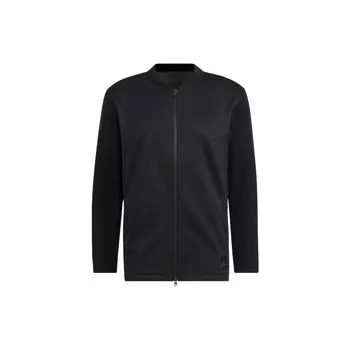 Adidas Logo Print Полосатая куртка на молнии Мужская верхняя одежда Черный HG4135 XXL