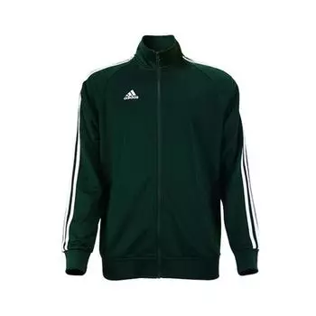 Adidas Логотип Повседневная спортивная мода Универсальная ретро куртка с воротником-стойкой Мужская куртка темно-зеленого цвета TR30JR-DGNW 3XL