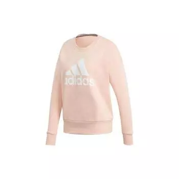 Adidas Логотип Повседневный спортивный свитер Американский худи Женские толстовки Misty-Coral GC6926 M