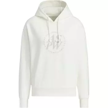 Adidas Lounge FW24 спортивная удобная универсальная свободная толстовка с капюшоном и длинным рукавом женская толстовка Han-Jade-White JJ3543 L