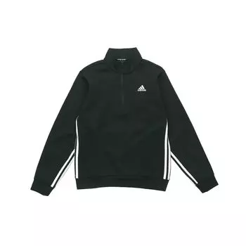 Adidas M MH 3S Спортивная куртка с половиной молнией Мужские куртки Черные EB5280 XS
