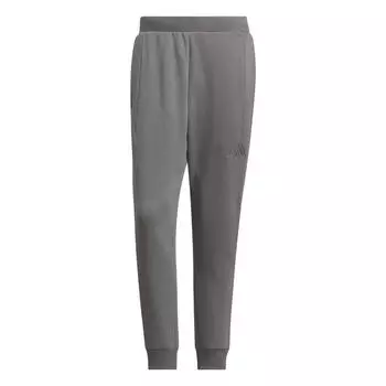Adidas M MH KN PT Удобные однотонные зауженные повседневные брюки со шнуровкой, мужские брюки серого цвета JY6962 S