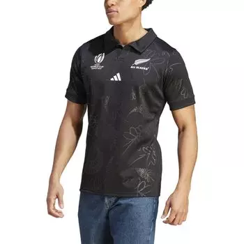 adidas M RUGBY ALL BLACKS RWC Home Replica Jersey чёрный
