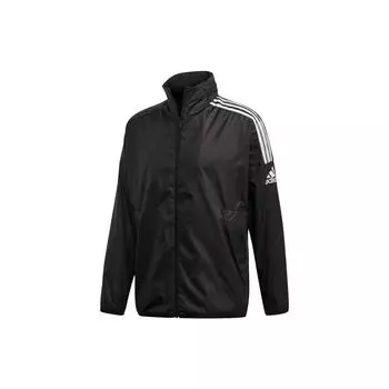 Adidas M Zne Ветровка Повседневная Ретро Спортивная Куртка С Длинным Рукавом Мужская Куртка Черная FQ7228 S