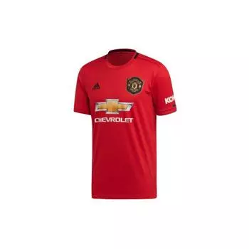 Adidas Manchester United Home Fan Edition Футбольная майка Мужская спортивная одежда Красный ED7386 XS