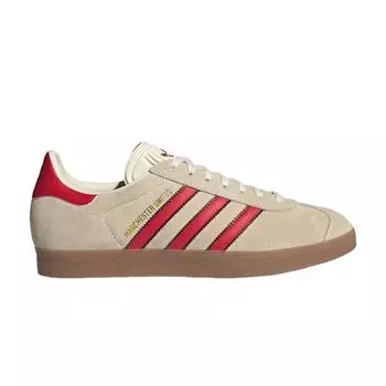 adidas Manchester United x Gazelle Terrace Icons Pack Мужские кроссовки Кремово-кремово-белые Mufc-красные JS3040 39