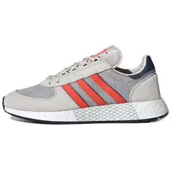 Adidas Marathon Tech White Collegiate Navy Мужские кроссовки Raw-White Active-Orange EE4917