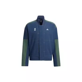 Adidas Martial Series Wj Jacket Джинсовая тренировочная спортивная куртка Мужские топы Темно-синий GP0905 XL
