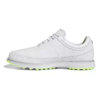 Adidas MC80 Spikeless Golf White Мужские кроссовки Cloud-White Matte-Silver Lucid-Lemon ID4748 42