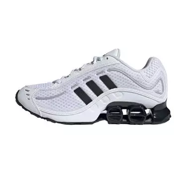Adidas Megaride O1 белые черные унисекс кроссовки Cloud-White Core-Black Silver-Metallic JH5520 37