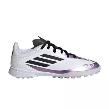 Adidas Кроссовки Messi Adizero F50 League TF K Triunfo Estelar Pack для детей Фиолетовый Облако-Белый Ядро-Черный IE9082 36