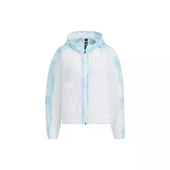 Adidas Met Aop Ветровка Женская Куртка Белая HI6828 S