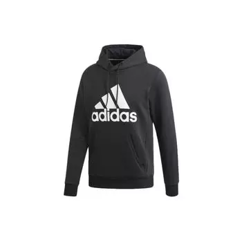Adidas MH BOS FL Спортивная толстовка с капюшоном Мужские топы Черный DT9945 L