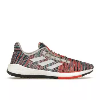 adidas Missoni x PulseBoost HD Active Orange Женские кроссовки Multi-Color Raw-White Footwear-White EF7541