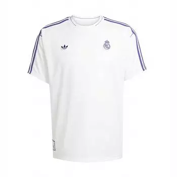 Adidas Модная сухая удобная повседневная спортивная футболка с коротким рукавом для мужчин, футболки белого цвета JF2581 M