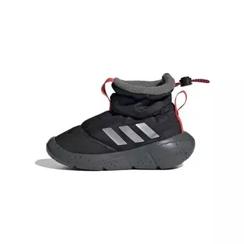 adidas Monofit Boot I Black Ярко-красные детские кроссовки Core-Black Silver-Metalic IG4960 25