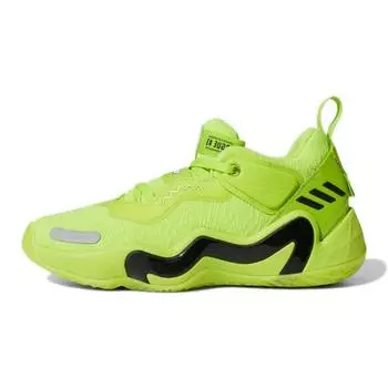 Adidas Монстры Инк. х ДОН. Выпуск №3 Детские кроссовки Big Kid Mike Wazowski Green Semi-Solar-Slime Core-Black H67418 36