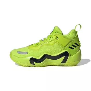 Adidas Монстры Инк. х ДОН. Выпуск #3 Детские кроссовки Little Kid Mike Wazowski Green Semi-Solar-Slime Core-Black S42792 28