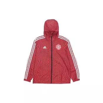 Adidas Mufc Ветровка с капюшоном Мужская верхняя одежда Scarlet FR3844 M