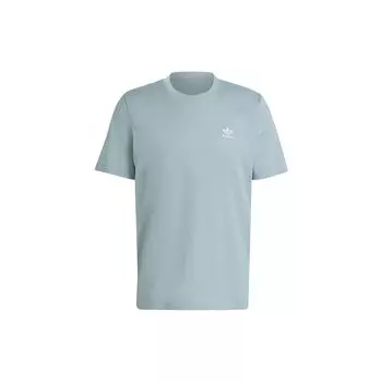 Adidas Мужская футболка с круглым вырезом Originals Trefoil Logo, светло-серая HE9435 XS