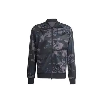 Adidas Мужская куртка Originals Camo Sstr Track Top черного цвета IS0252 XS