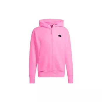 Adidas Мужская спортивная куртка с капюшоном на молнии, верхняя одежда розового цвета IN5091 L