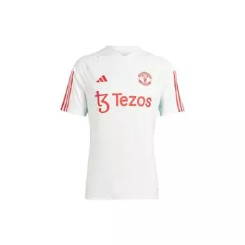 Adidas Мужская тренировочная майка Manchester United Tiro 23 белая IA8492 XL