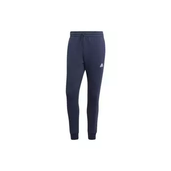 Adidas Мужские брюки Essentials из флиса с зауженными манжетами Legendary-Ink-Blue IJ8943 XXL