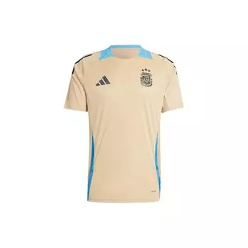 Adidas Мужские футбольные майки с цветными блоками Tiro 24 Argentina Crest, желтые IQ0816 XL