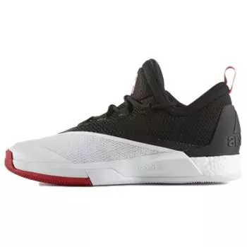 Adidas Мужские кроссовки Crazylight Boost 2.5 Low Core Black Scarlet Light-Scarlet Running-White B42728 45