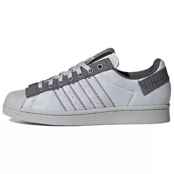 Adidas Мужские кроссовки Parley x Superstar Light Solid Grey Grey-Six Grey-Four GX6986 36