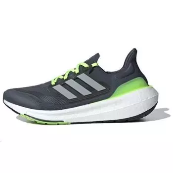 Adidas Мужские кроссовки Ultra Boost Light Bold Onix Silver Metallic Core черного цвета IE1759 45