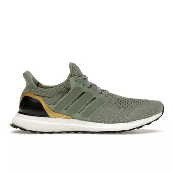 Adidas Мужские кроссовки UltraBoost 1.0 Серебристо-зелено-золотой металлик IF5258 45